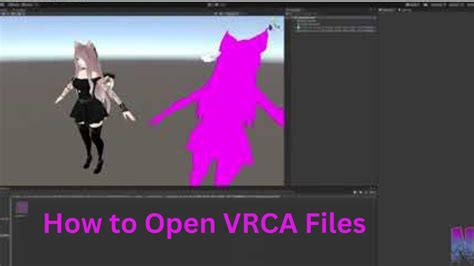 The work flow is to rip with uTinyripper, import into appropriate unity editor version, then what. . How to use vrca files